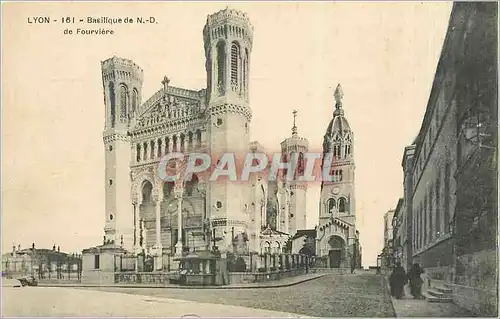 Cartes postales Lyon Basilique Notre Dame de Fourviere