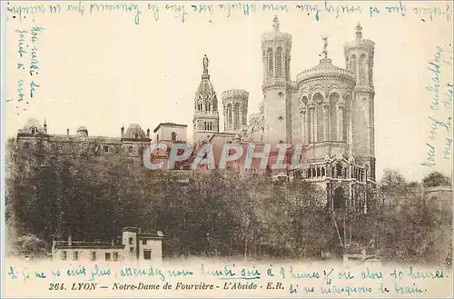 Cartes postales Lyon Notre Dame de Fourviere l'Abside