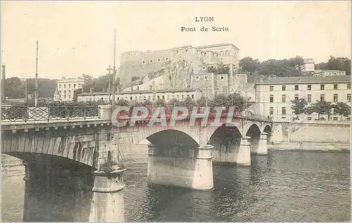 Ansichtskarte AK Lyon Pont de Serin