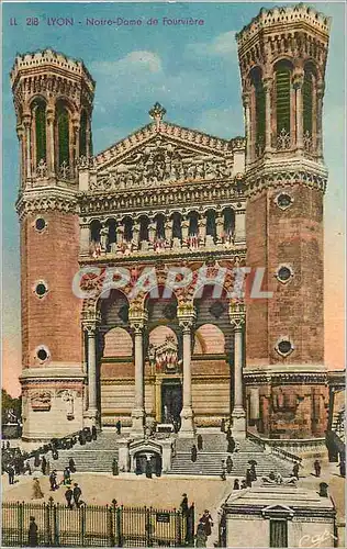 Cartes postales Lyon Notre Dame de Fourviere