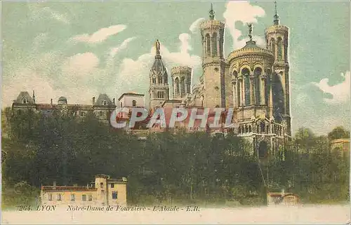 Cartes postales Lyon Notre Dame de Fourviere L'Abside