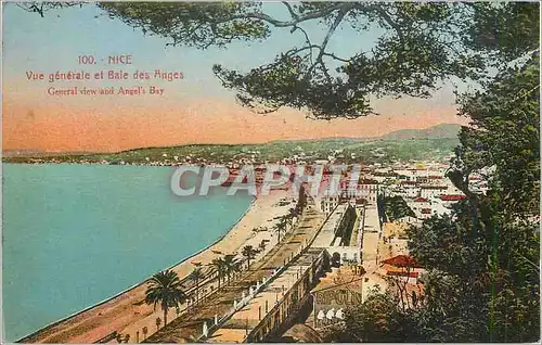 Cartes postales Nice Vue Generale et Baie des Anges