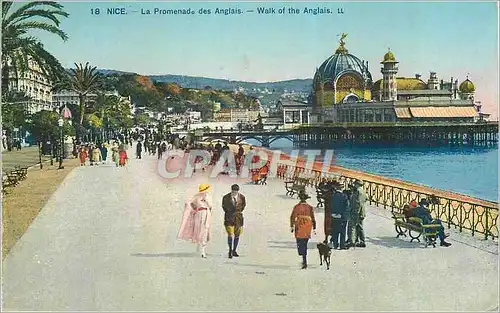 Cartes postales Nice La Promenade des Anglais