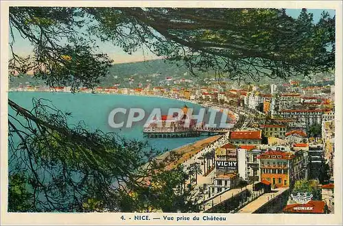 Cartes postales Nice Vue prise du Chateau