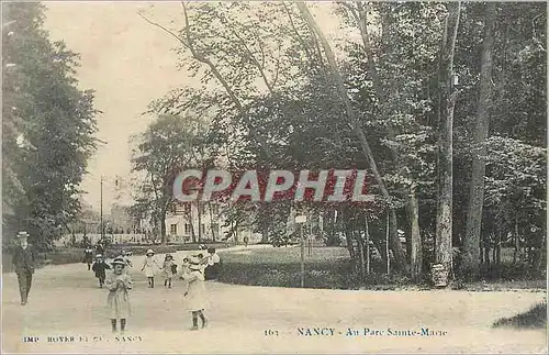 Cartes postales Nancy Au Parc Sainte Marie Enfants