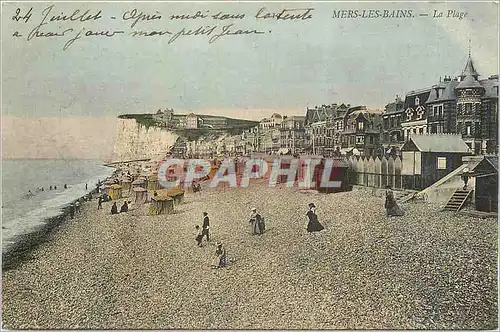 Cartes postales Mers Les Bains La Plage
