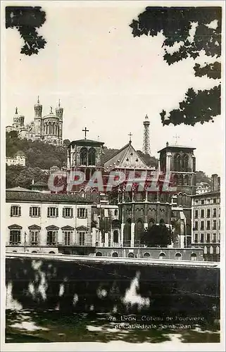 Cartes postales moderne Nice Coteau de la Fourviere et Cathedrale Saint Jean