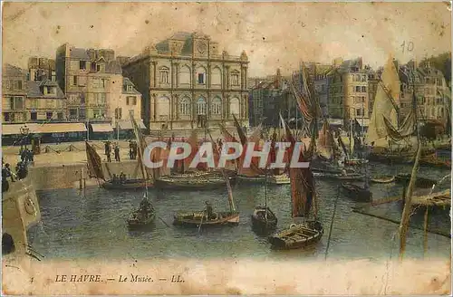 Cartes postales Le Havre Le Musee Bateaux