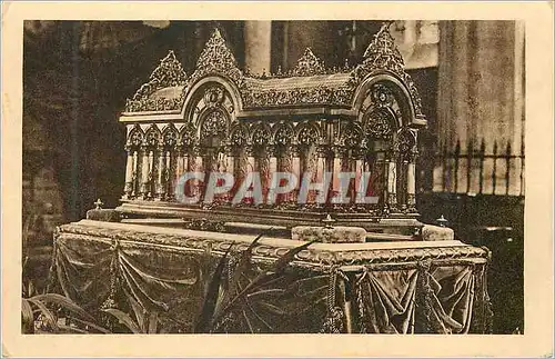 Cartes postales Petit Chasse de Vermeil Offert par le Bresil et destinee a Porter en Procession