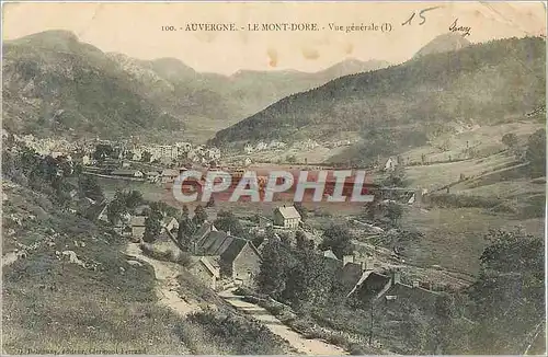 Cartes postales Le Mont Dore Auvergne Vue Generale