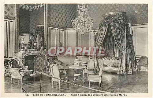 Cartes postales Palais de Fontainebleau Ancien Salon des Officiers des Reines Meres