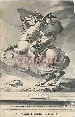 Cartes postales Napoleon Bonaparte Premier Consul Napoleon 1er