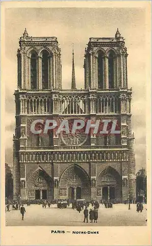 Cartes postales Paris Notre Dame