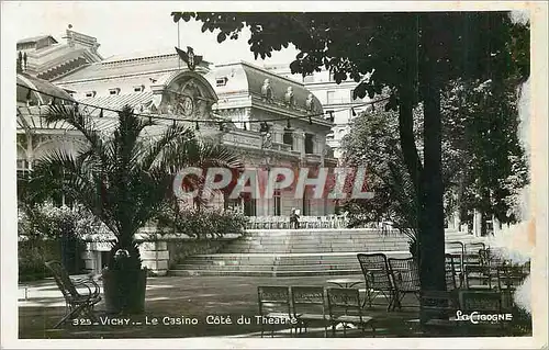 Moderne Karte Vichy Le Casino Cote du Theatre