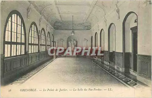 Cartes postales Grenoble Le Palais de Justice La Salle des Pas Perdus
