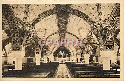 Cartes postales La Basilique de Lisieux La Crypte (vue Generale)