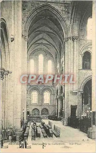 Ansichtskarte AK Lisieux Interieur de la Cathedrale