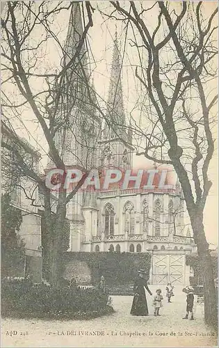 Cartes postales La Delivrande La Chapelle et la Cour