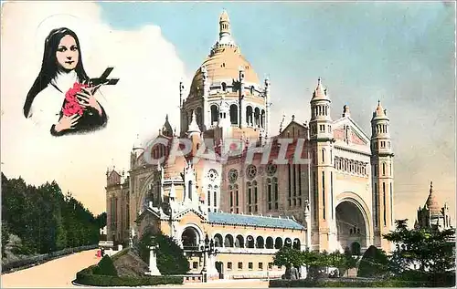 Moderne Karte La Basilique de Lisieux Vue d'Ensemble