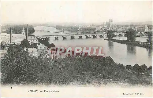 Cartes postales Tours Vue Generale