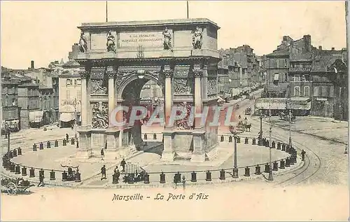 Cartes postales Marseille La Porte d'Aix