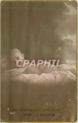 Cartes postales Vive la France Bon Courage mon Petit Papa