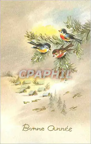 Moderne Karte Bonne Annee