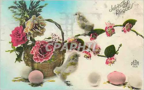 Cartes postales Joyeuses Paques