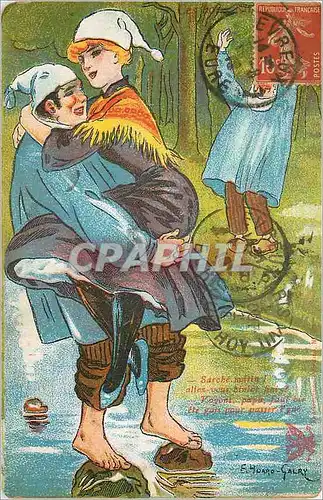 Cartes postales Folklore Paysans