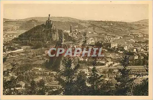 Ansichtskarte AK Le Puy (Haute Loire) La Douce France Vue Generale