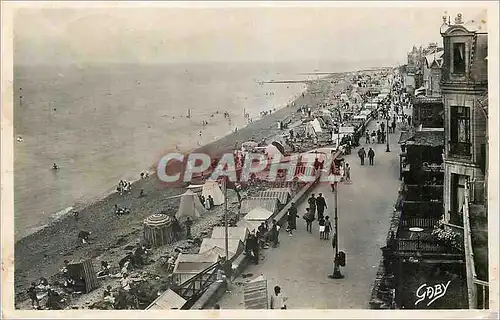 Cartes postales moderne Saint Aubin sur Mer (Calvados) Vue d'Ensemble de la Plage