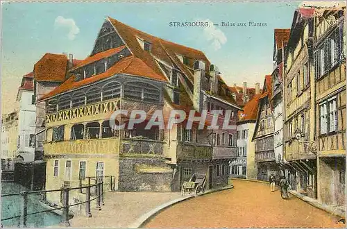 Cartes postales Strasbourg Bains aux Plantes