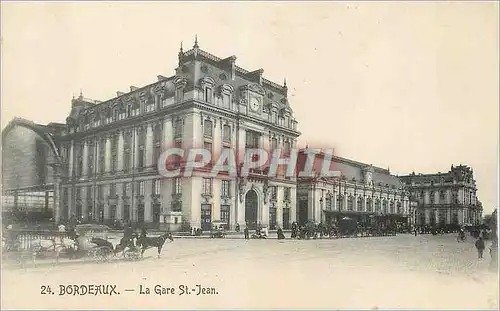 Ansichtskarte AK Bordeaux La Gare St Jean