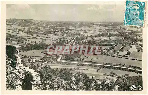 Cartes postales moderne Vezelay (Yonne) La Vallee de la Cure entre Saint Pere et Pierre Perthuis