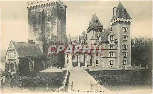 Cartes postales Chateau de Pau Facade Orientale