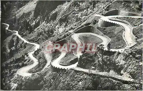 Cartes postales moderne Vallee d'Aure Route de Cap de Long Les Lacets d'Oredon