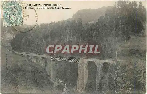 Cartes postales Le Cantal Pittoresque Le Lioran La Vallee pres Saint Jacques