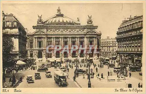 Cartes postales Paris Place de l'Opera