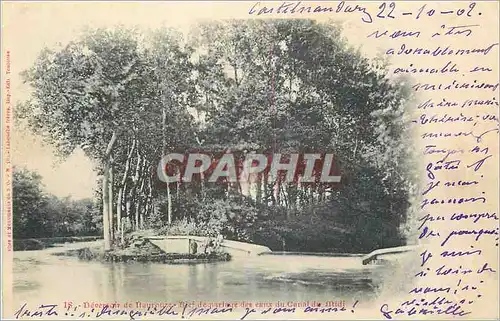 Cartes postales Deversoir du Naurouze Castelnaudary (carte 1900)