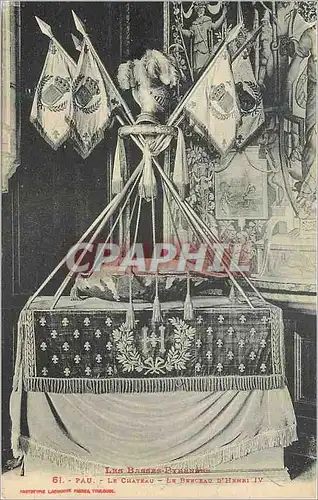 Cartes postales Pau Les Basses Pyrenees Le Chateau Le Berceau d'Henri IV
