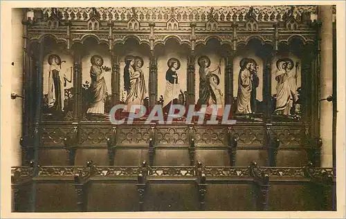 Cartes postales Bayeux Monastere des Benedictines Choeur des Moniales Tapisseries