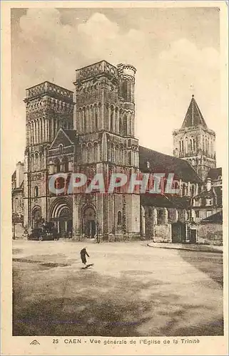 Ansichtskarte AK Caen Vue Generale de l'Eglise de la Trinite