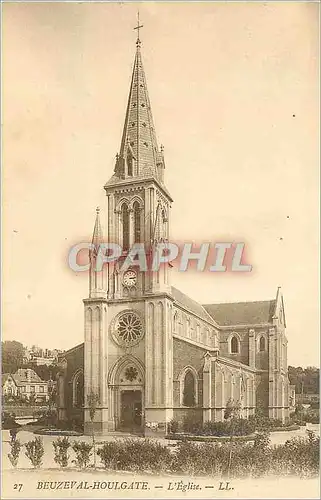 Ansichtskarte AK Beuzeval Houlgate L'Eglise