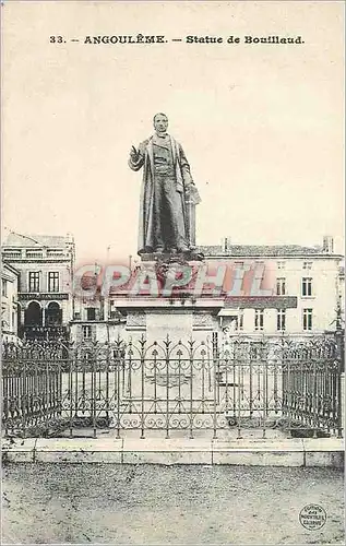 Cartes postales Angouleme Statue de Bouillaud