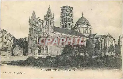 Cartes postales Angouleme La Cathedrale