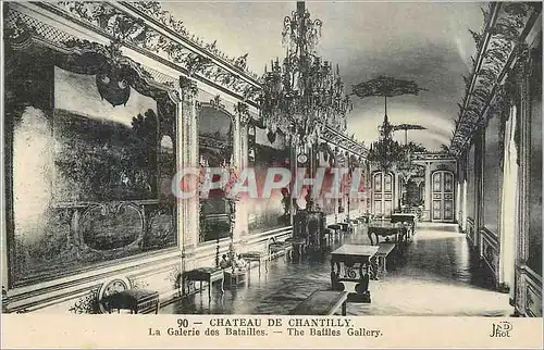 Ansichtskarte AK Chateau de Chantilly La Galerie des Batailles