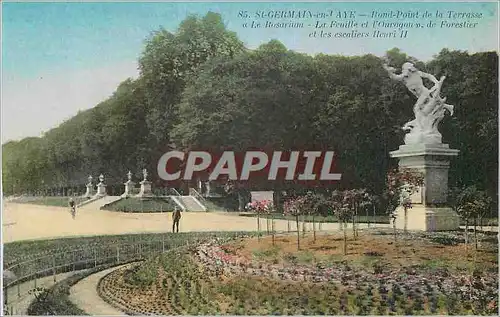 Cartes postales St Germain en Laye Bond Point de la Terrasse Avion Aviation