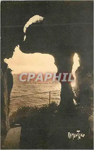 Ansichtskarte AK La Cote d'Argent Meschers Grotte des Fontaines