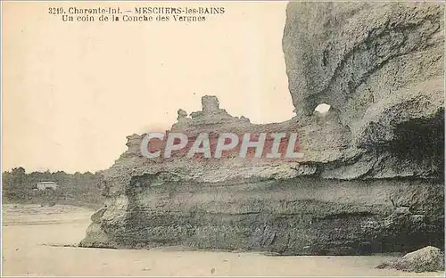 Cartes postales Meschers les Bains Charente Inf Un Coin de la Conche des Vergnes