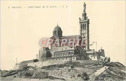 Cartes postales Marseille Notre Dame de la Garde